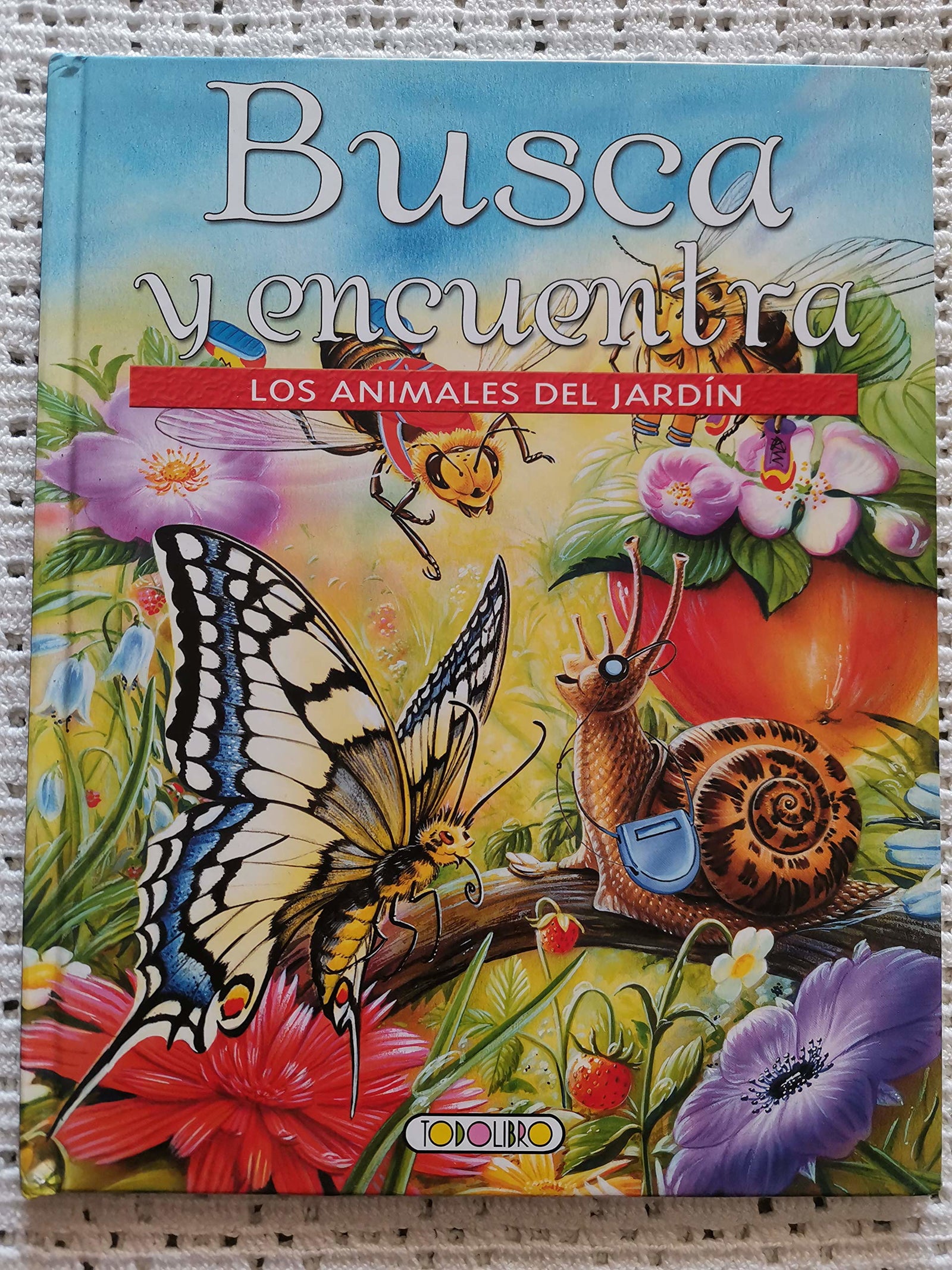 Busca y encuentra - los animales de jardin -