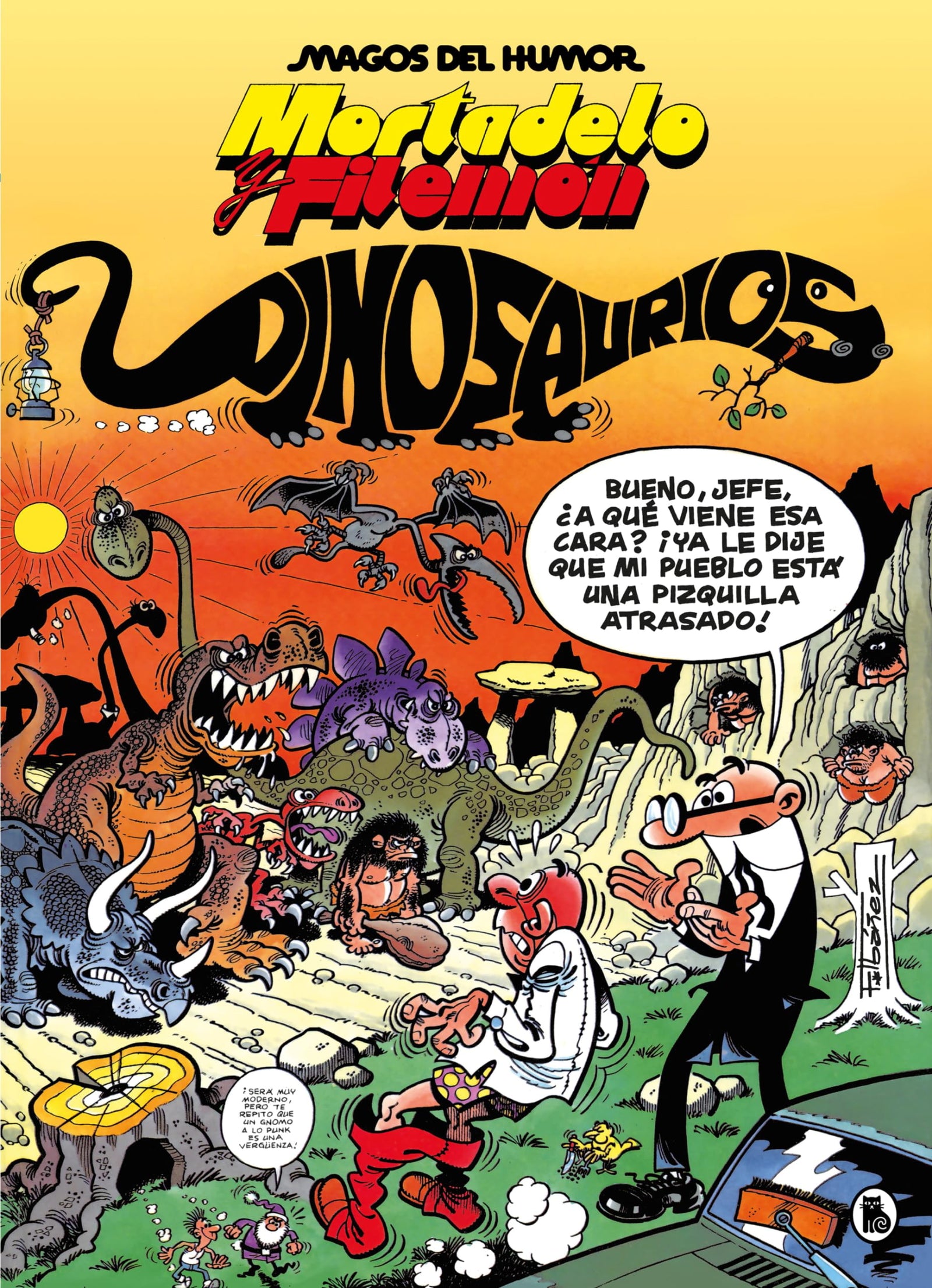 Mortadelo y Filemón. Dinosaurios (Magos del Humor 52) (Bruguera Clásica)