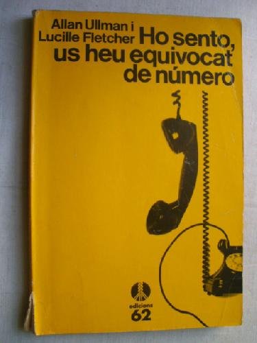 Ho sento, us heu equivocat de número (Seleccions de la Cua de Palla)