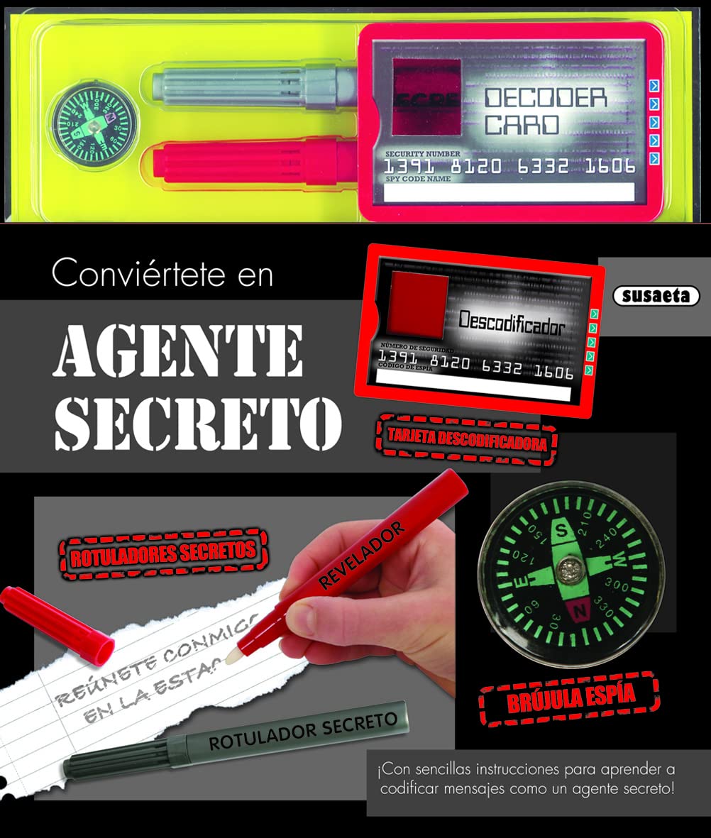 Agente secreto, Conviértete en... (Libros creativos)