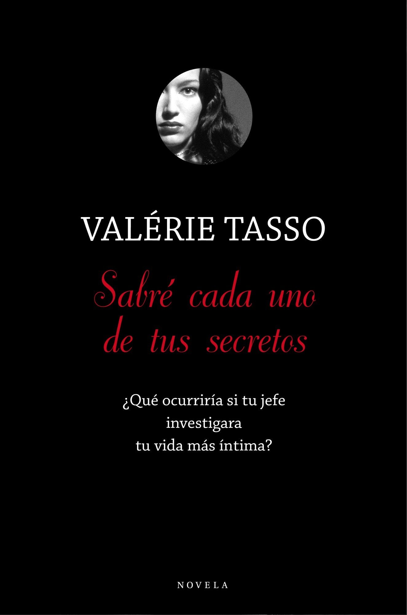 Sabré cada uno de tus secretos: ¿Qué ocurriría si tu jefe investigara tu vida más íntima? (Alienta Novela)