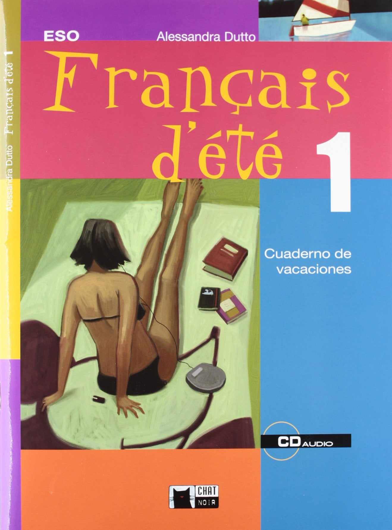 Fran ais D'ete 1+cd (Chat Noir. Cahiers de Vacances) - 9788431682200