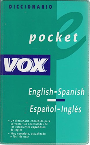 Diccionario Pocket Vox English-Spanish Espanol-Ingles
