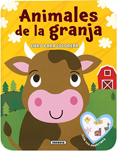 Animales De La Granja (Colores y pegatinas)