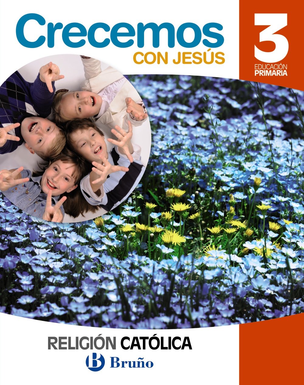 Religión católica Crecemos con Jesús 3 Primaria - 9788469610275 (3º Primaria)