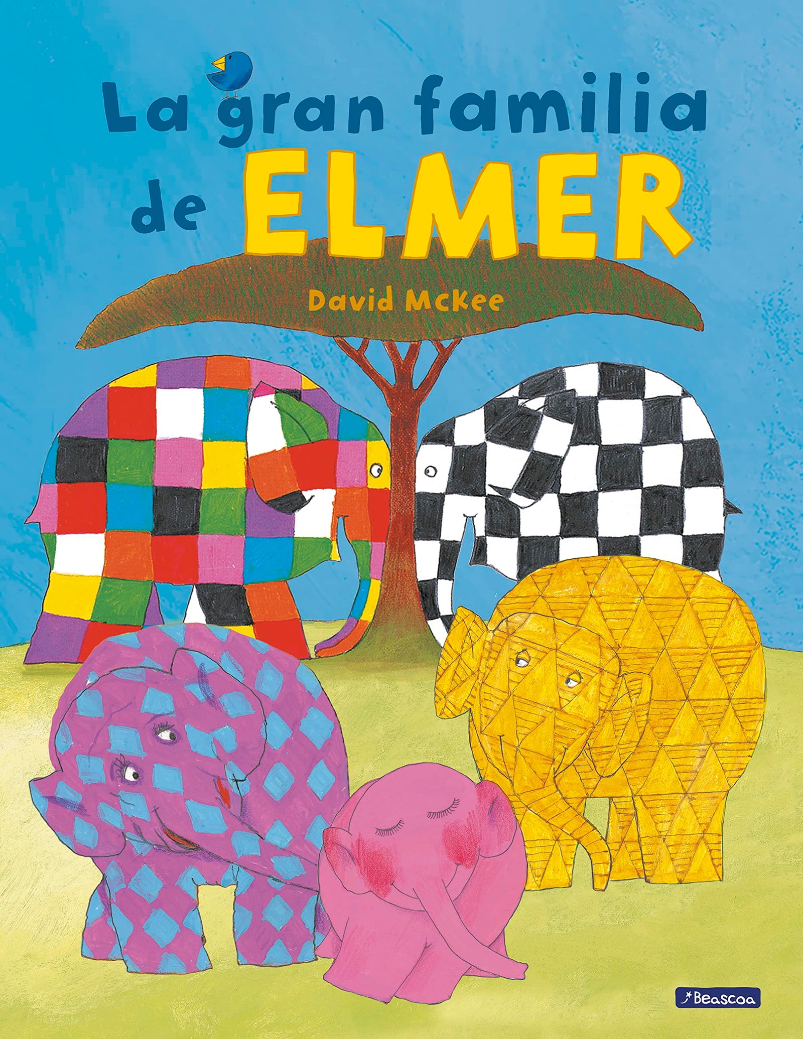 Elmer. Un cuento - La gran familia de Elmer (Cuentos infantiles)