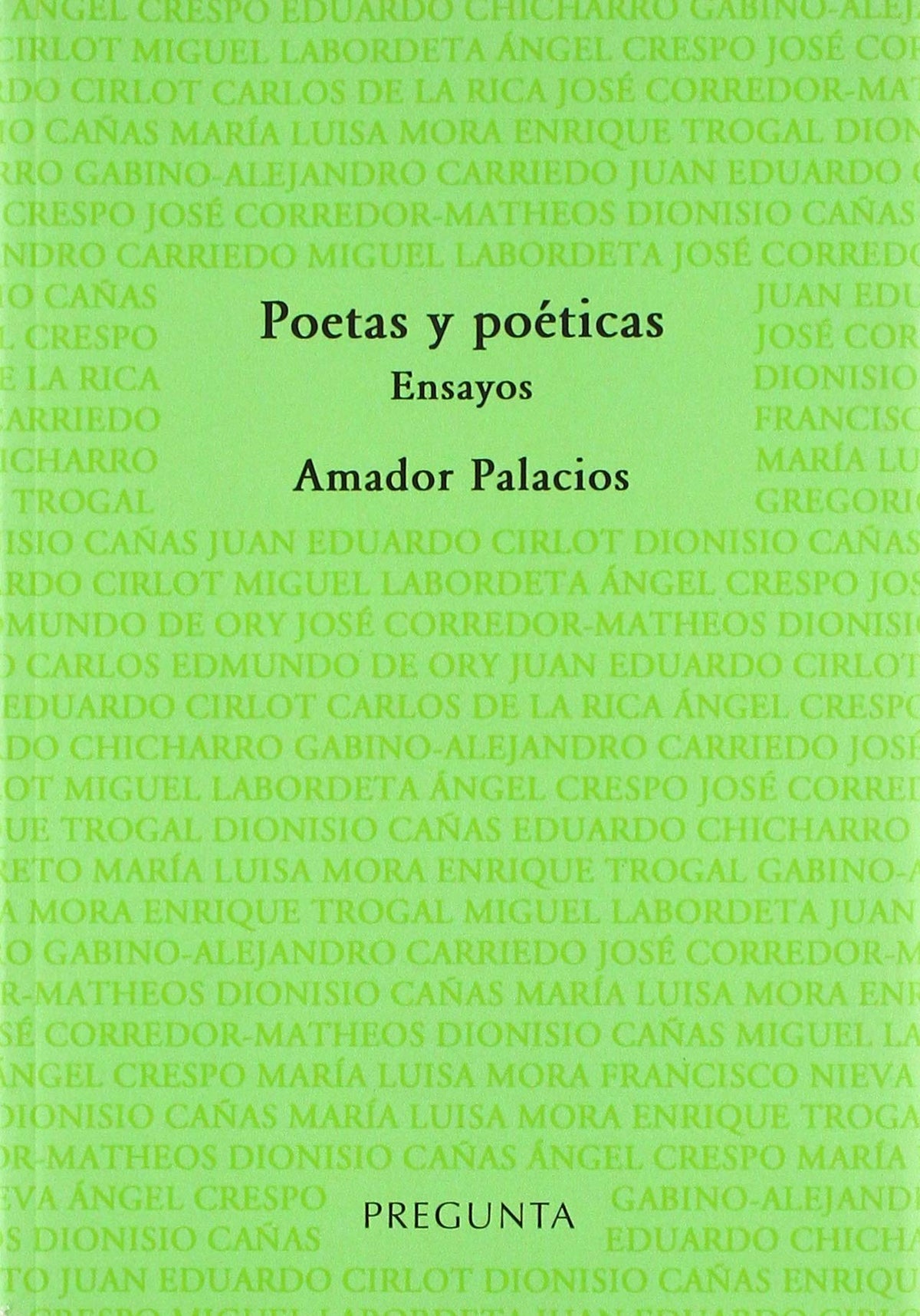 Poetas y poéticas