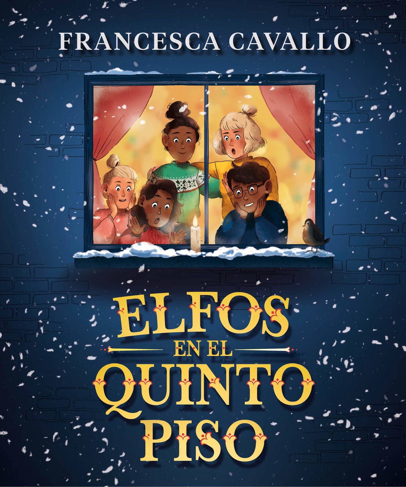Elfos en el quinto piso (Cuentos infantiles ilustrados)