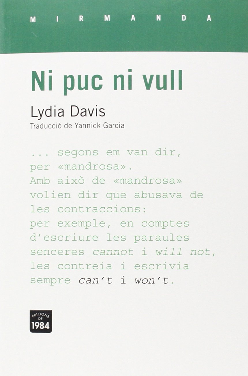 Ni puc ni vull: 132 (Mirmanda)