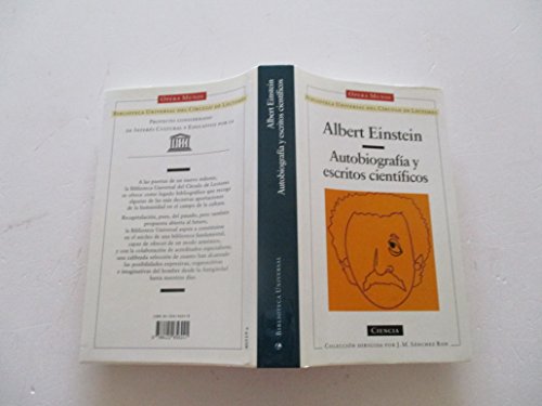 Autobiografia y escritos cientificos