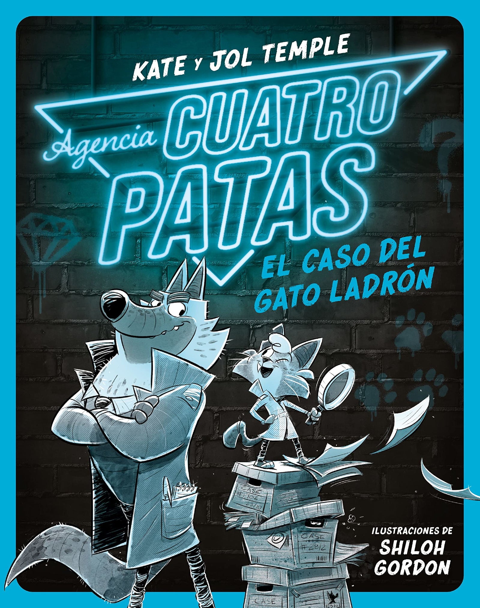 Agencia Cuatro Patas 1. El caso del gato ladrón: Ilustraciones de Shiloh Gordon (La isla del tiempo)