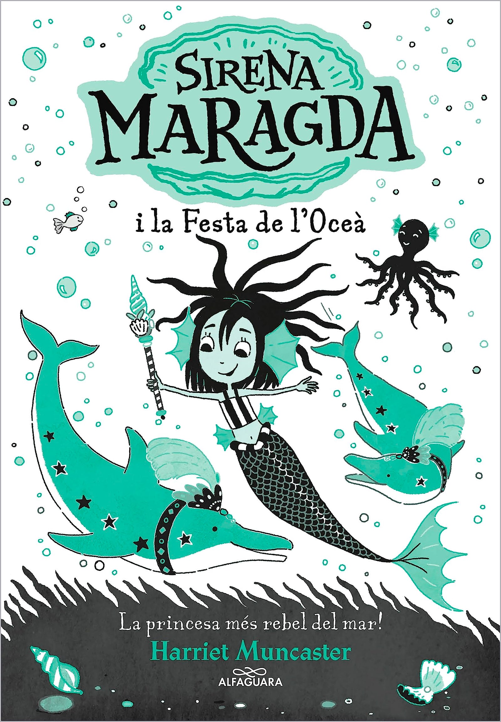 La sirena Maragda 1 - Sirena Maragda i la festa de l'oceà: Un llibre màgic de l'univers de la Isadora Moon amb purpurina a la coberta! (Harriet Muncaster)