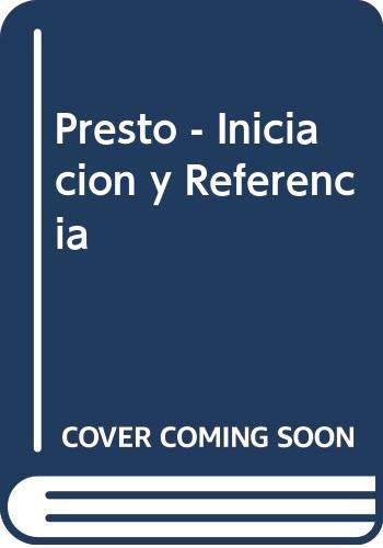 PRESTO INICIACION REF.-DE BENI (SIN COLECCION)