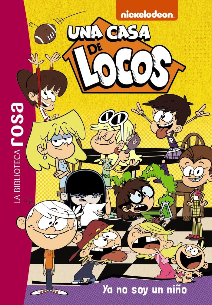 La Biblioteca rosa. Una casa de locos, 3. Ya no soy un niño (Hachette INFANTIL - FICCIÓN - Humor)