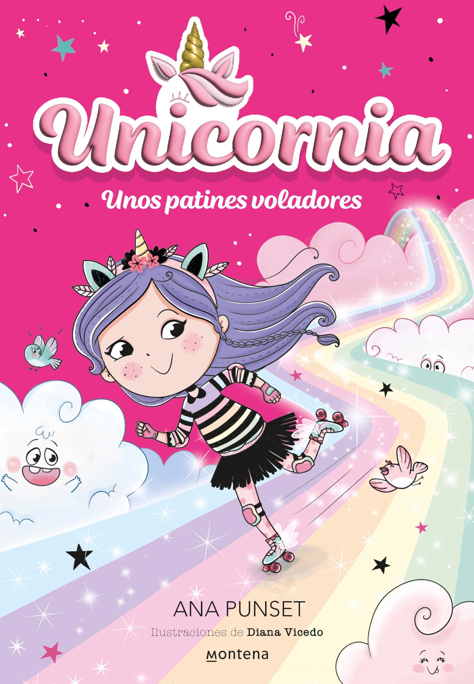 Unicornia 8 - Unos patines voladores (Montena)