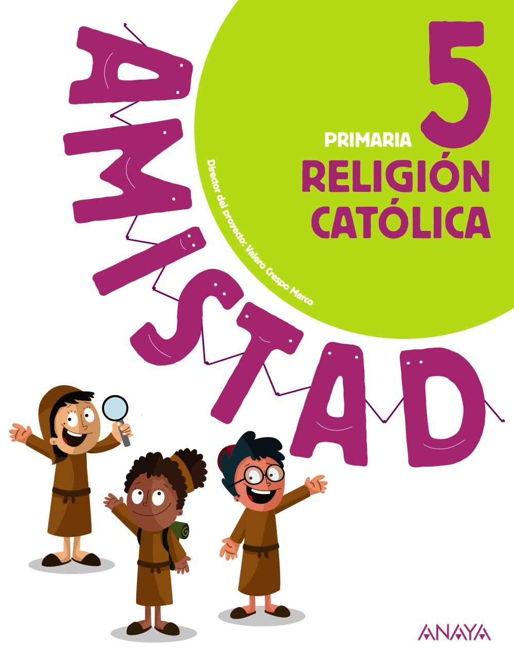 Religión Católica 5. (Amistad) - 9788469844465