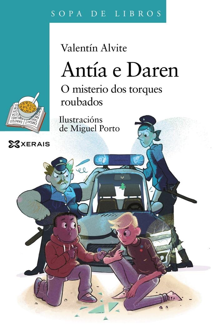Antía e Daren: O misterio dos torques roubados (INFANTIL E XUVENIL - SOPA DE LIBROS - De 12 anos en diante)