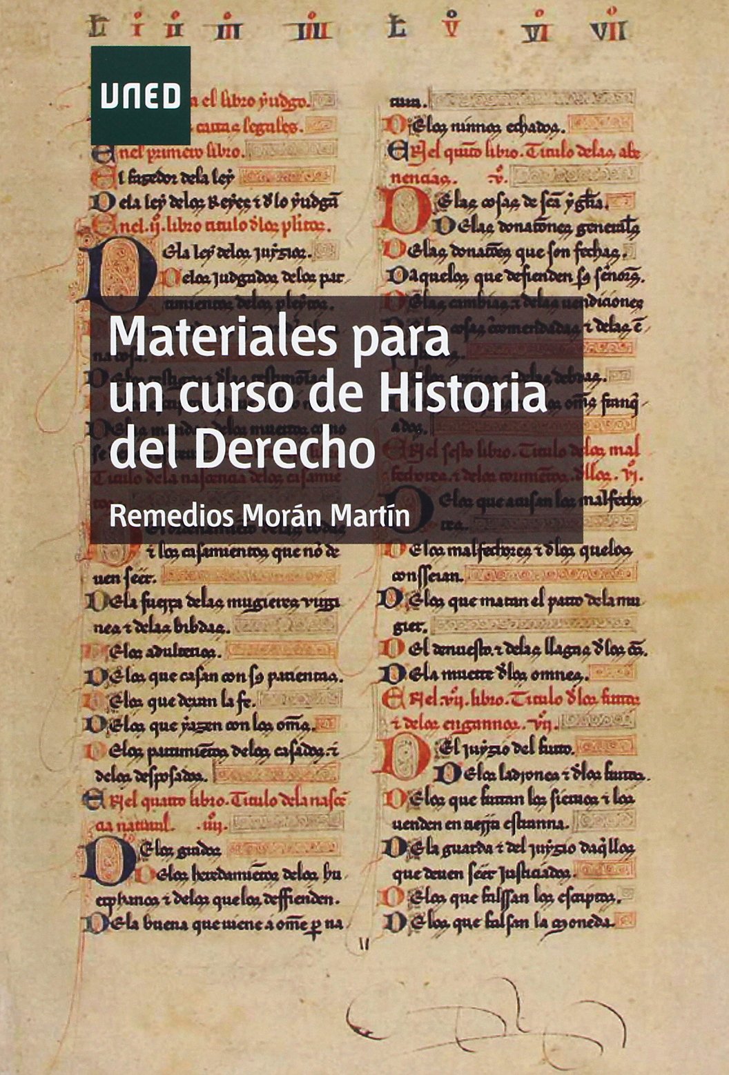 Materiales Para Un Curso de Historia Del Derecho (GRADO)
