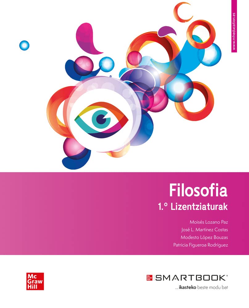 Filosofia 1 Bachillerato. Libro del alumno Euskera - 9788448616021