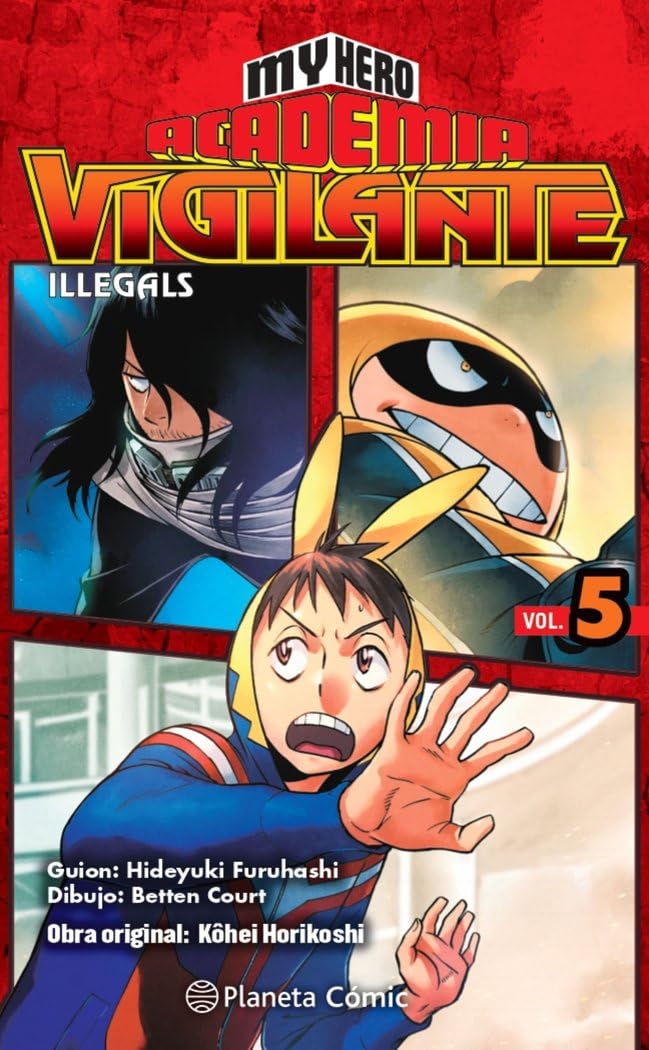 My Hero Academia Vigilante Illegals nº 05/15 (Manga Shonen)