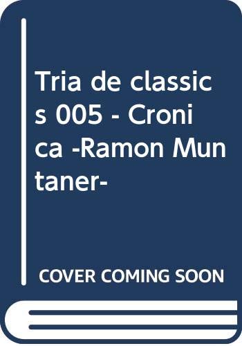 CRONICA DE RAMON MUNTANER