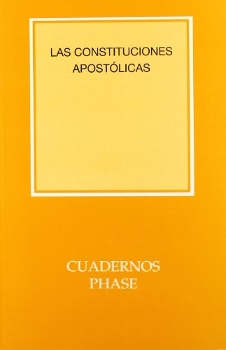 Constituciones Apostolicas, Las: 181 (Cuadernos Phase)