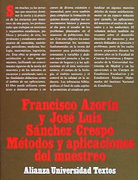 Métodos y aplicaciones del muestreo (Alianza Universidad Textos (Aut))