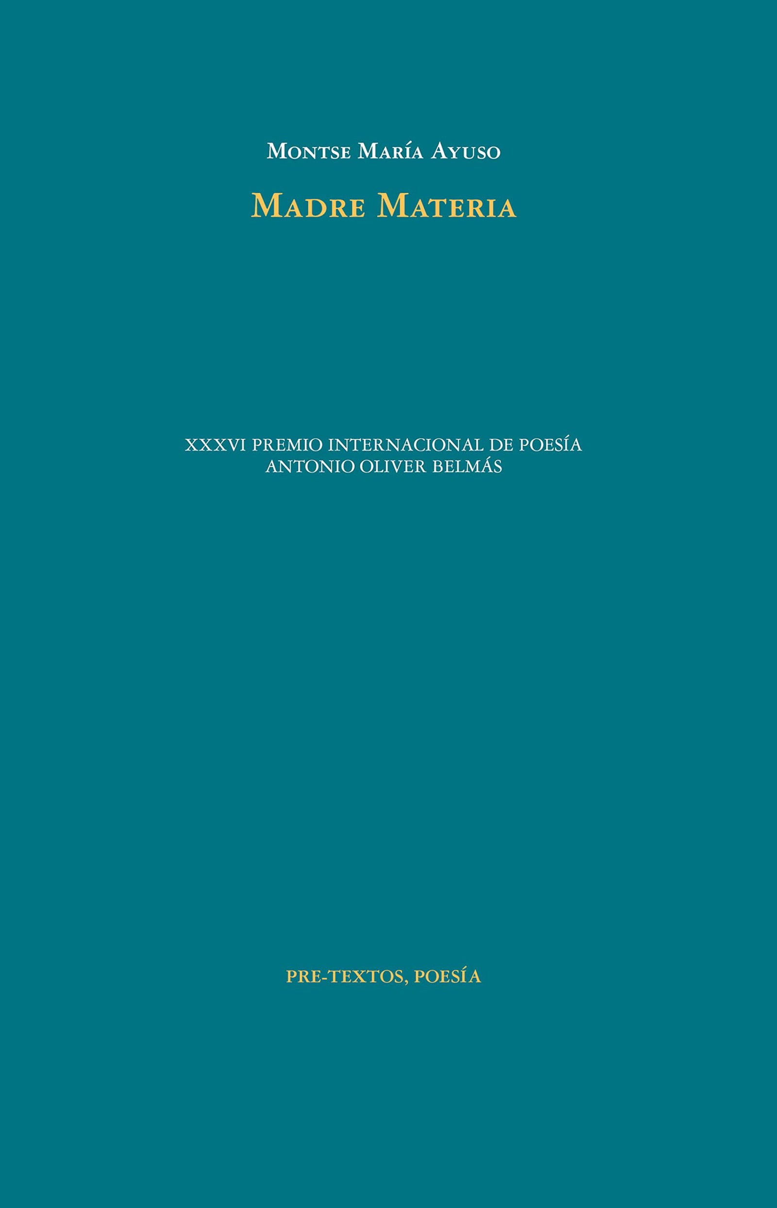 Madre Materia: 1811 (Poesía)