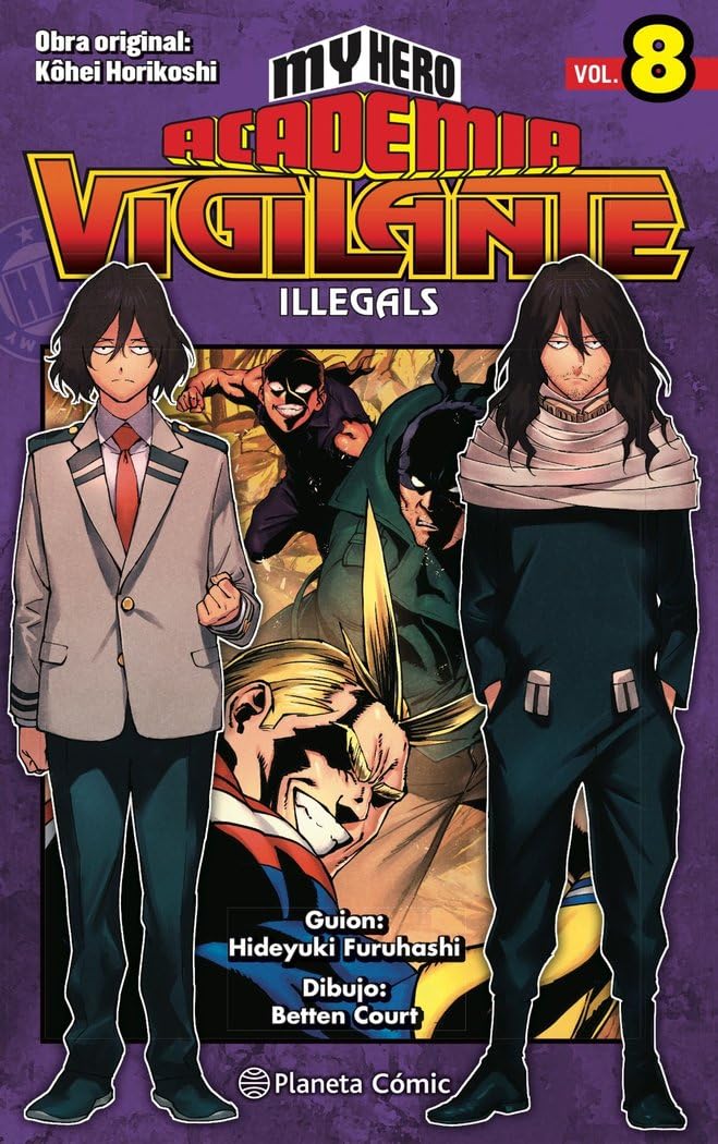 My Hero Academia Vigilante Illegals nº 08/15 (Manga Shonen)