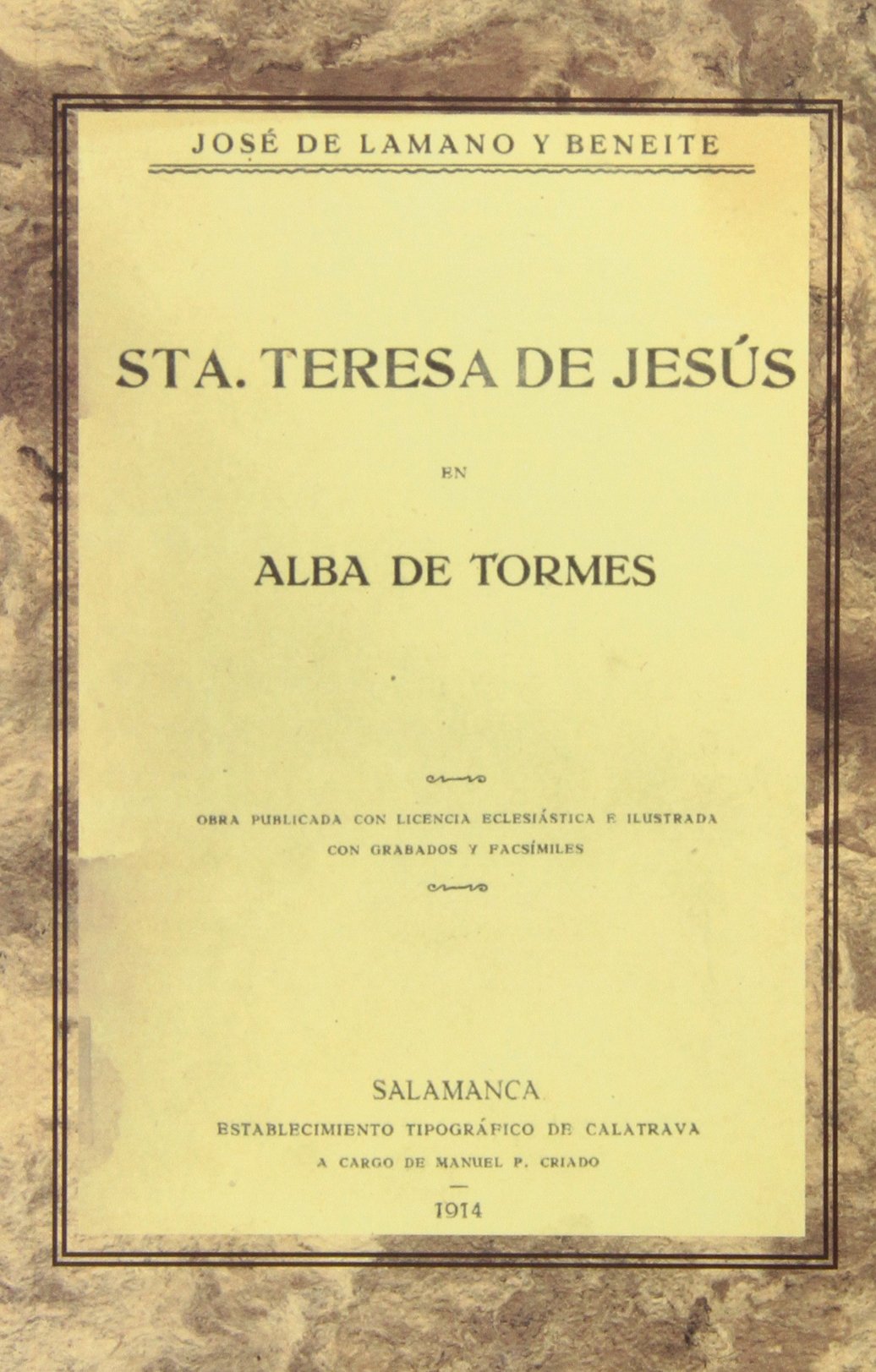 Santa teresa de jesús en alba de tormes