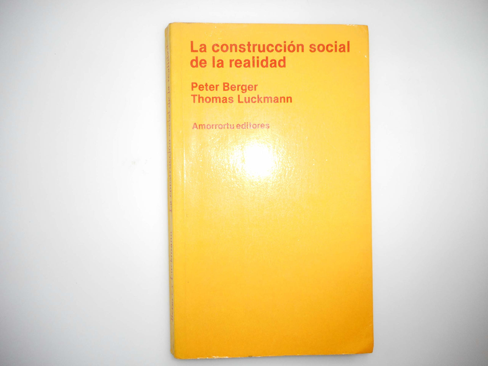 Construccion social de la realidad, la