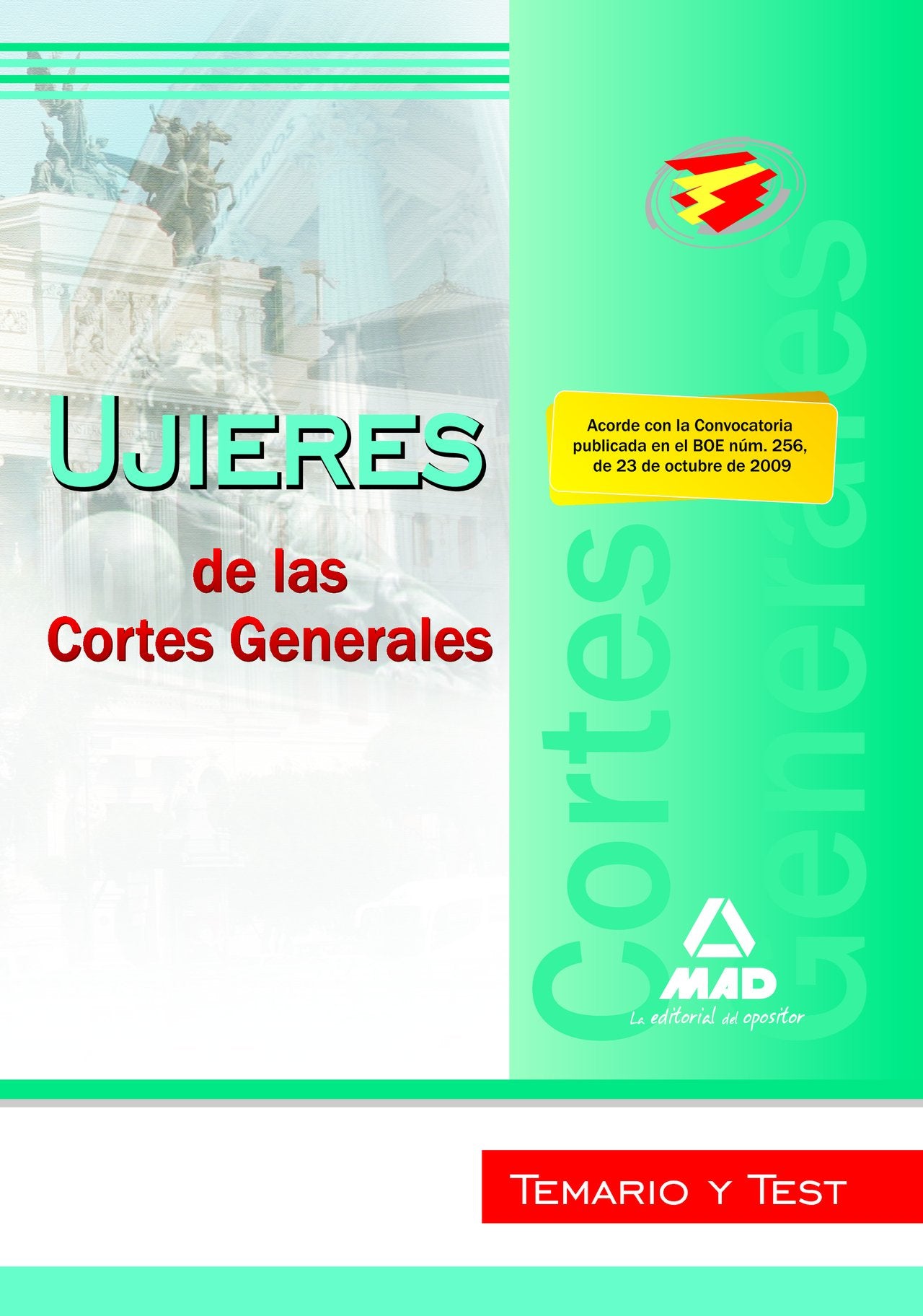Ujieres De Las Cortes Generales. Temario Y Test