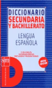 DICC.SEC.Y BACHILLERATO-TAPA RUSTICA (SIN COLECCION)
