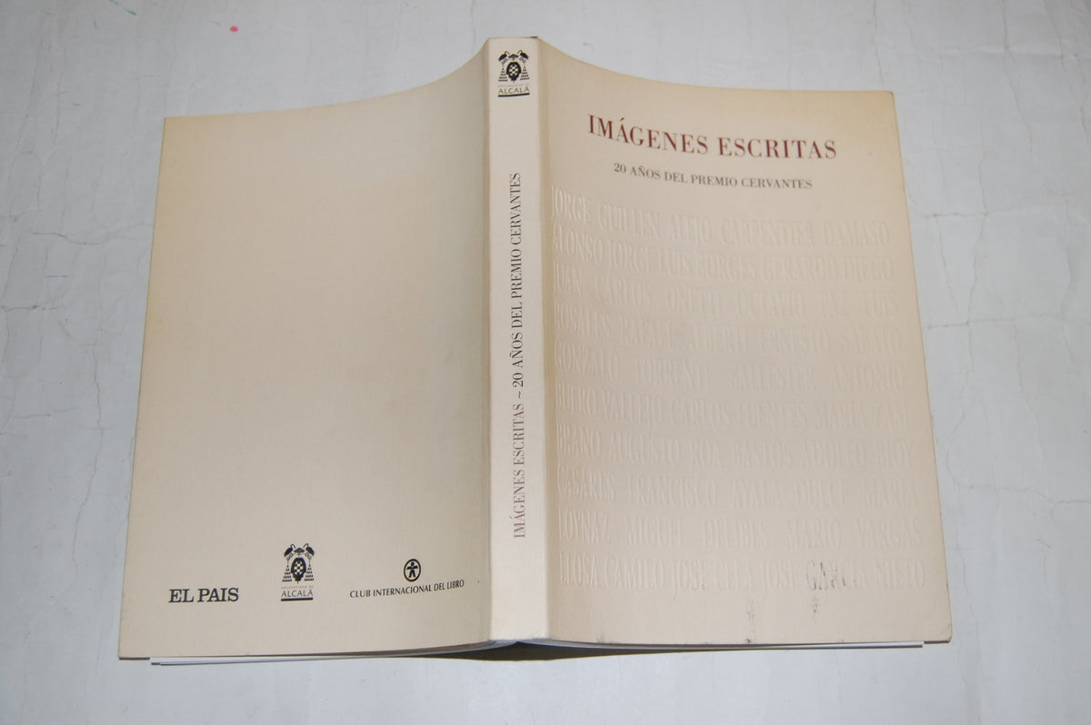 Imagenes escritas. 20 años del premio Cervantes