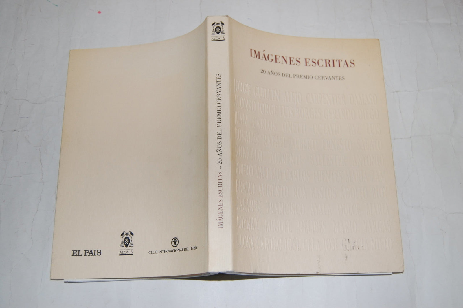 Imagenes escritas. 20 años del premio Cervantes