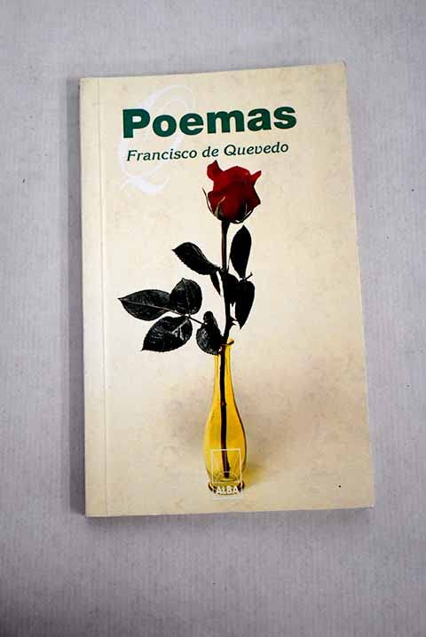 POEMAS-FRANCISCO DE QUEVEDO-ALBA (SIN COLECCION)