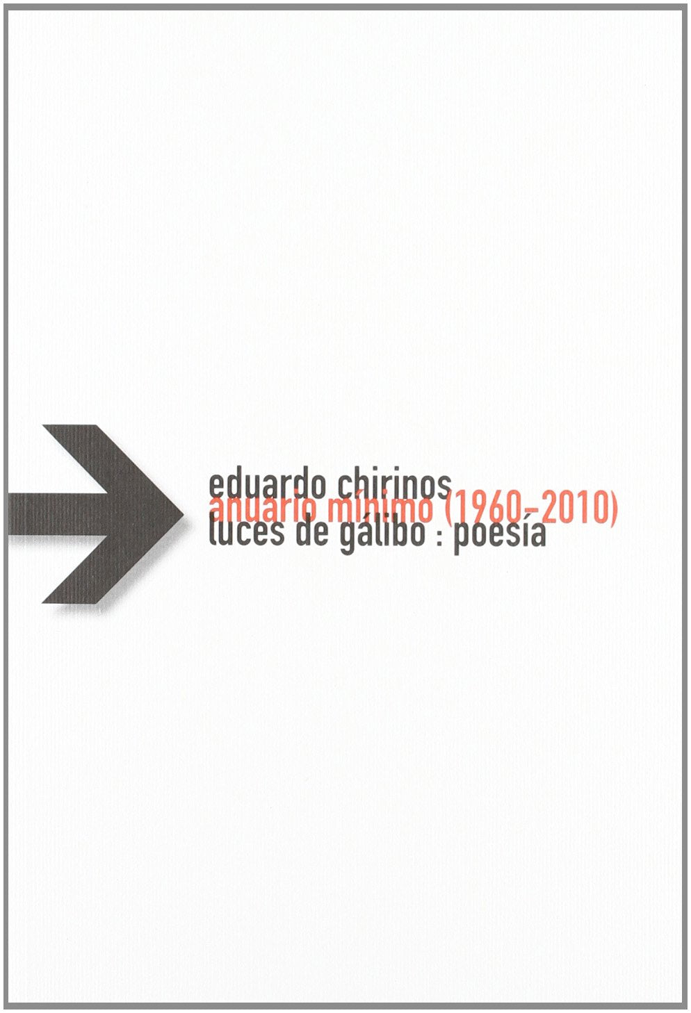 ANUARIO MINIMO 1960-2010 (POESIA)