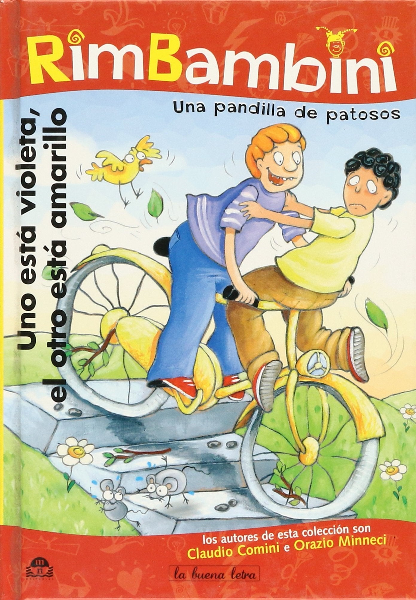 UNO ESTA VIOLETA EL OTRO ESTA AMARILLO (RIMBAMBINI)