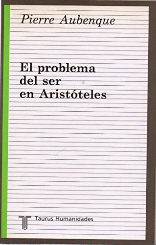 El problema de ser en aristoteles