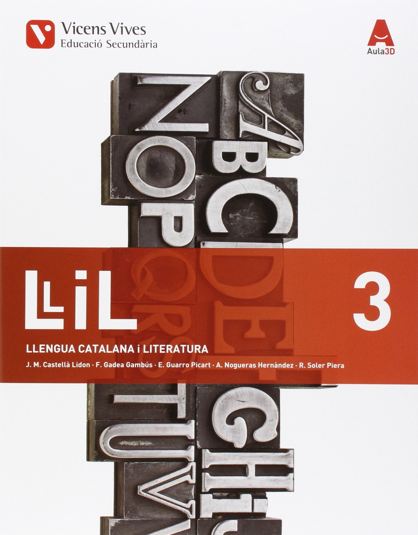 LLIL 3 LLENGUA I LITERATURA ESO AULA 3D: 000001 - 9788468231860 (SIN COLECCION)