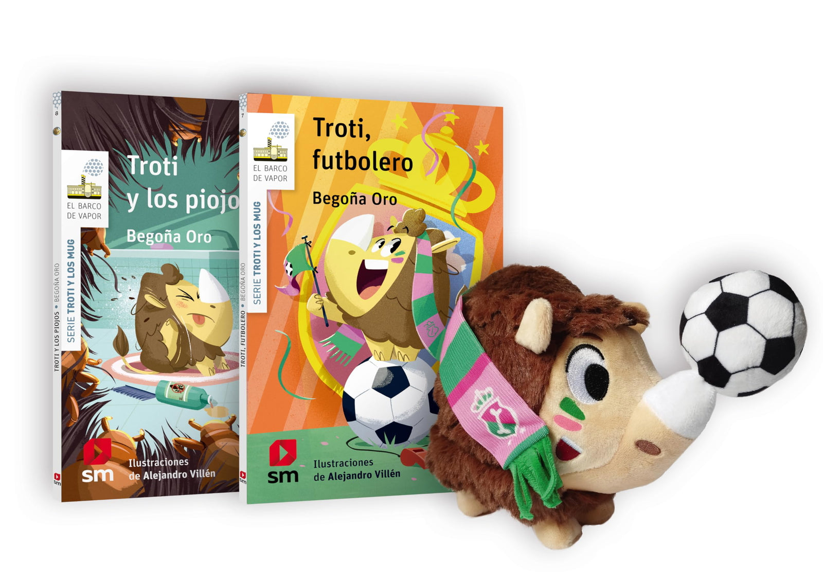 Pack Troti, futbolero (El Barco de Vapor Blanca)