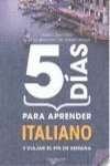 5 días para aprender italiano