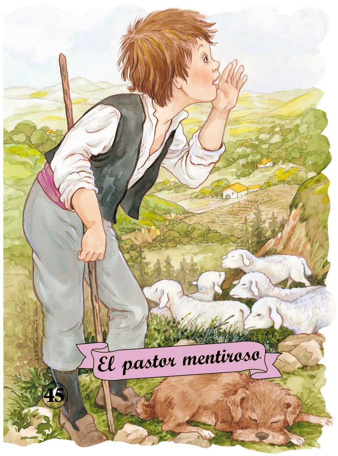 El pastor mentiroso (Troquelados clásicos)