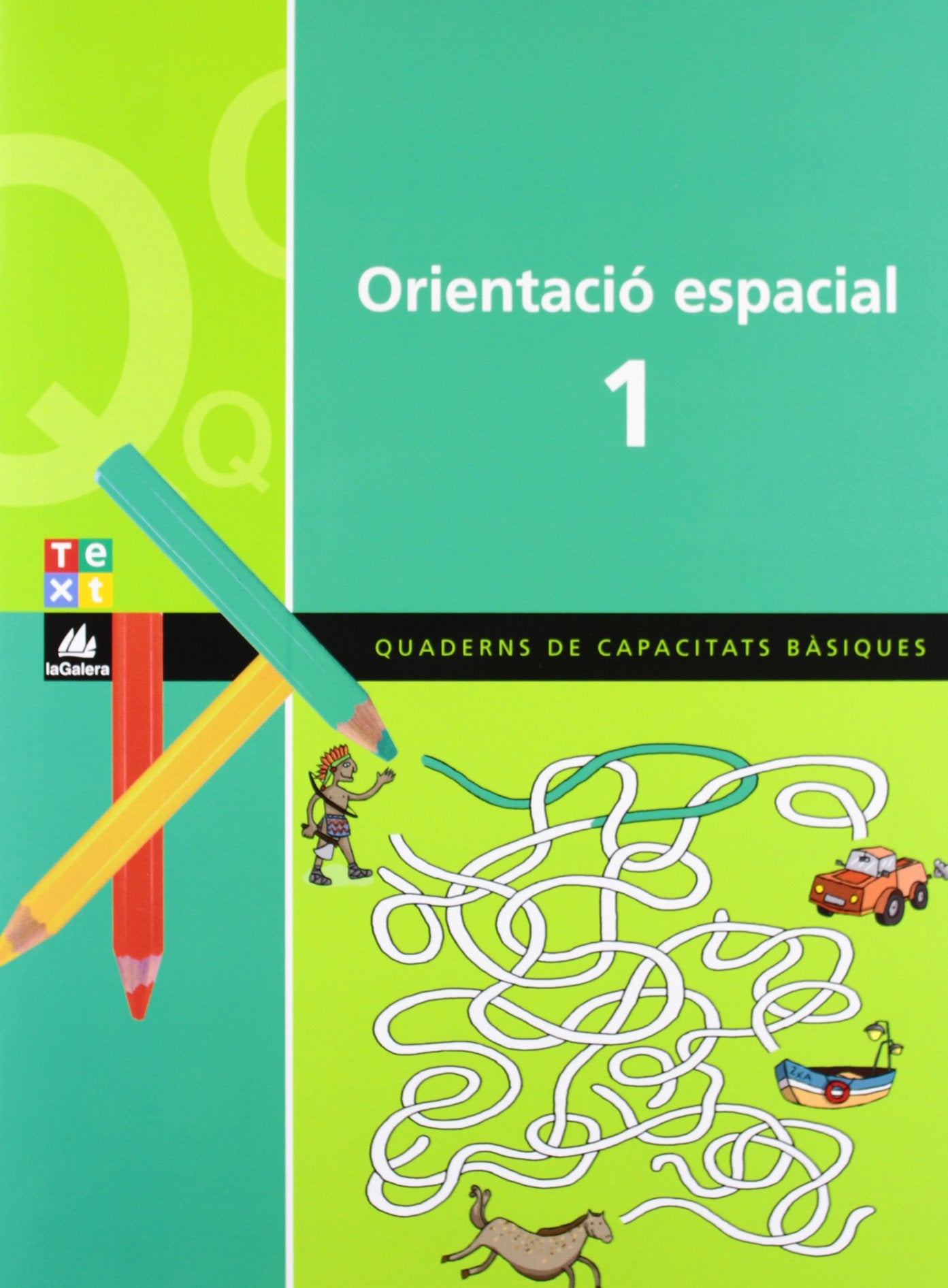 Quadern d'orientació espacial 1 (Q. DE CAPACITATS BÀSIQUES) - 9788441208490: 704 (Quad. capacitats bàsiques)