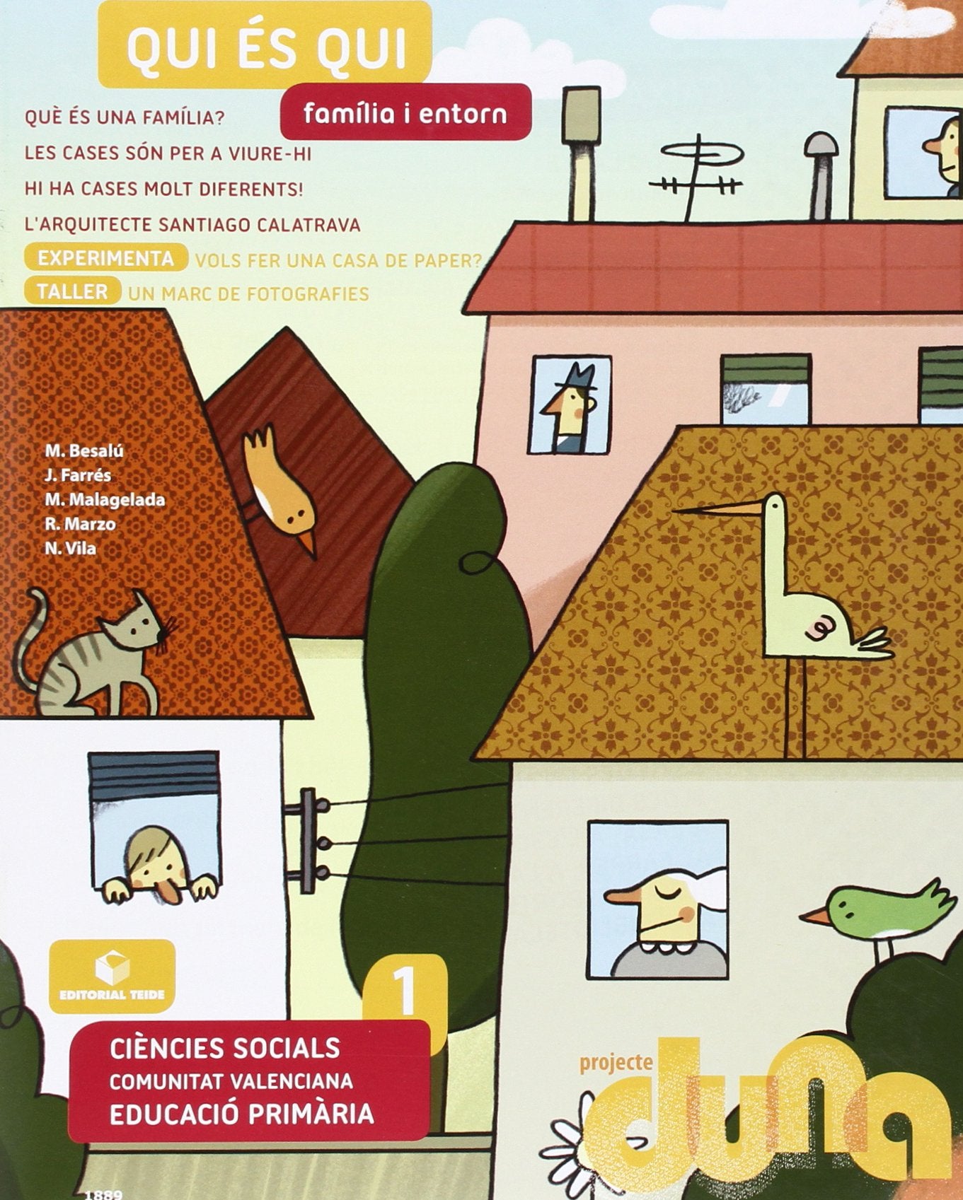 Família i entorn. Ciències de la Naturalesa 1. Projecte Duna - València - 9788430718894 (SIN COLECCION)