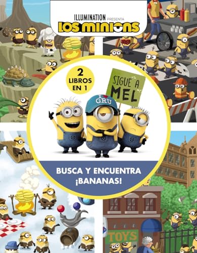 Busca y encuentra ¡bananas! (Hachette INFANTIL - MINIONS - Actividades)