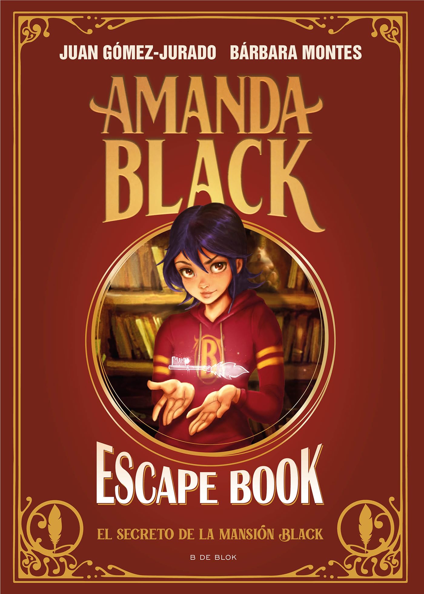 Amanda Black - Escape Book: El secreto de la mansión Black: Un libro lleno de enigmas y acertijos (Juan Gómez-Jurado y Bárbara Montes)