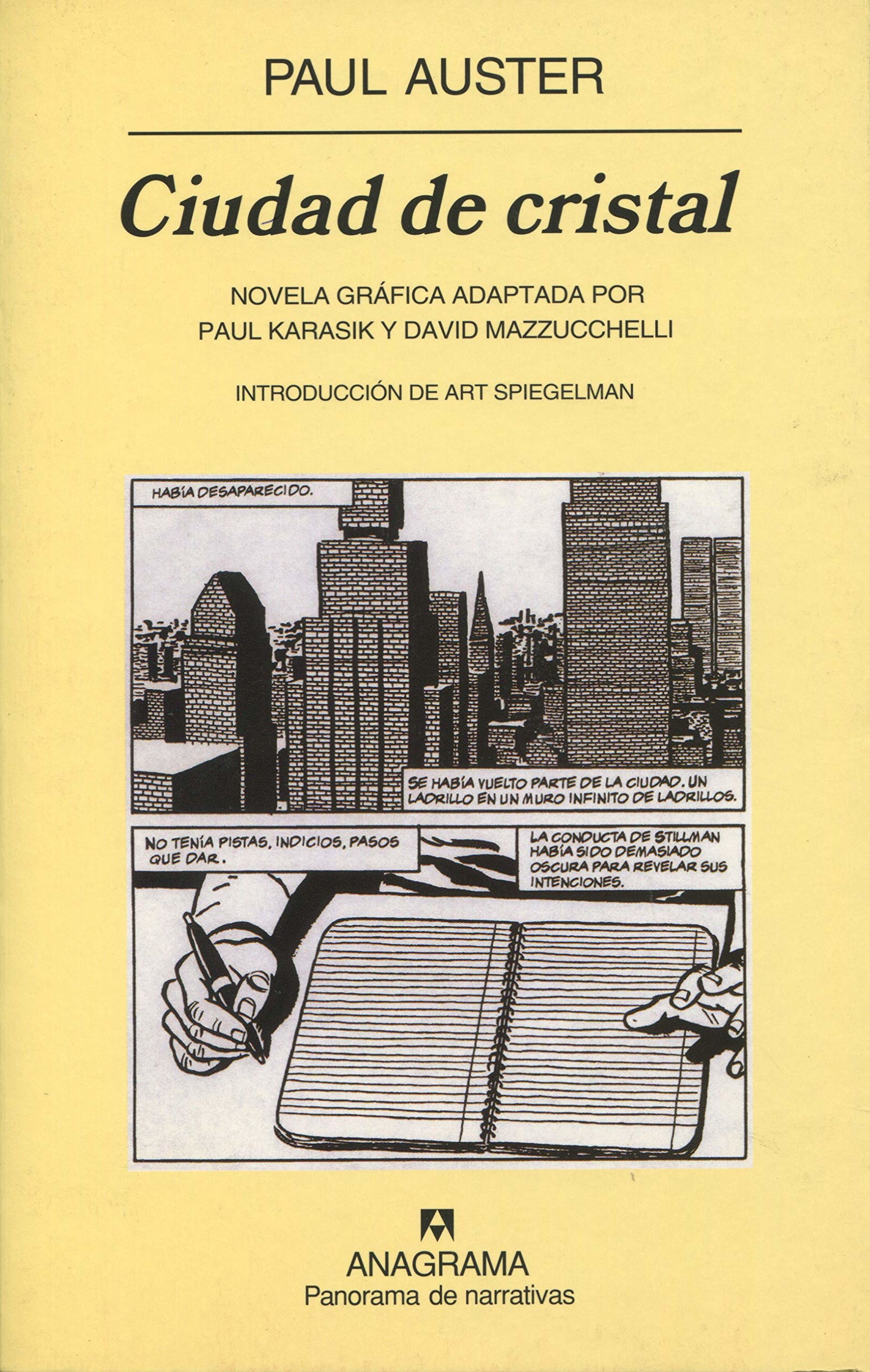 Ciudad de cristal: Novela gráfica: 622 (Panorama de narrativas)