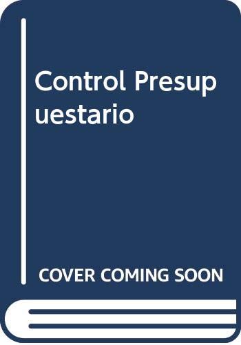 Control presupuestario
