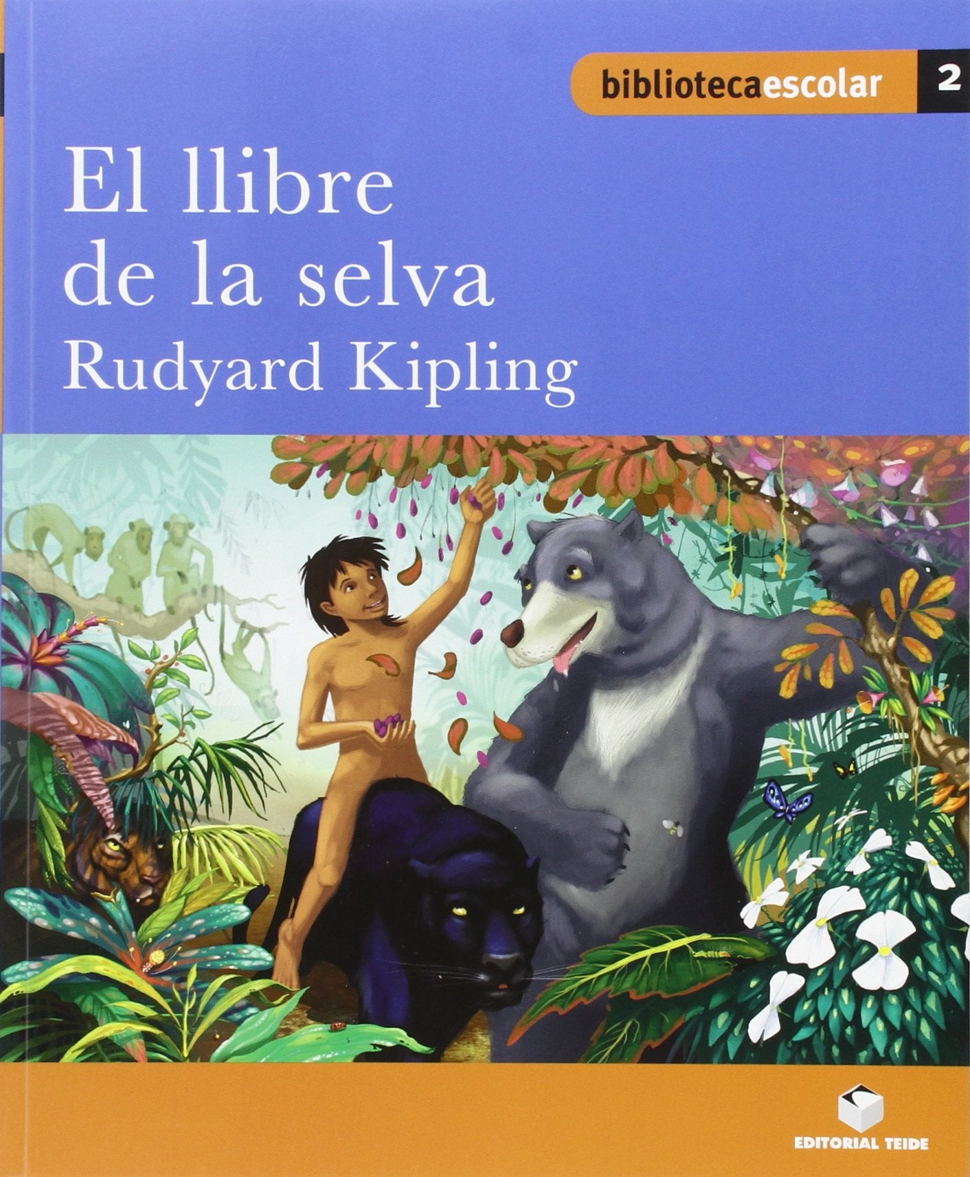 Biblioteca Escolar 002 - El llibre de la selva -Rudyard Kipling- - 9788430763023